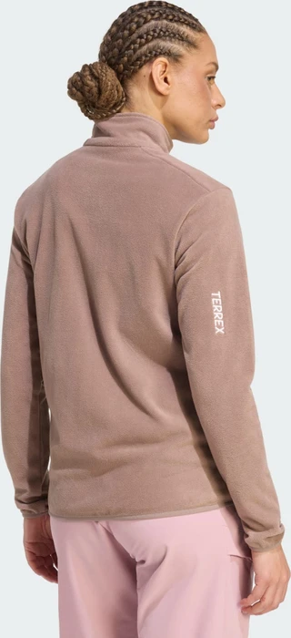 adidas Terrex Multi Essentials Fleece Jacke trace brown (Damen)