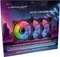 LC-Power Case Fan 120mm ARGB, schwarz, LED-Steuerung, Fernbedienung, 120mm, 3er-Pack Vorschaubild