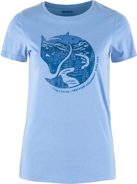 Fjällräven Arctic Fox T-Shirt kurzarm ultramarine (Damen)