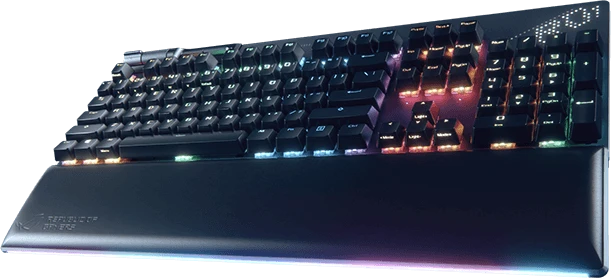 ASUS ROG Strix Flare II Animate, PBT, ROG NX RED, USB, DE