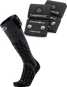 Therm-ic Heat Fusion Uni inkl. S-Pack 1200 ND Akkupack Socken