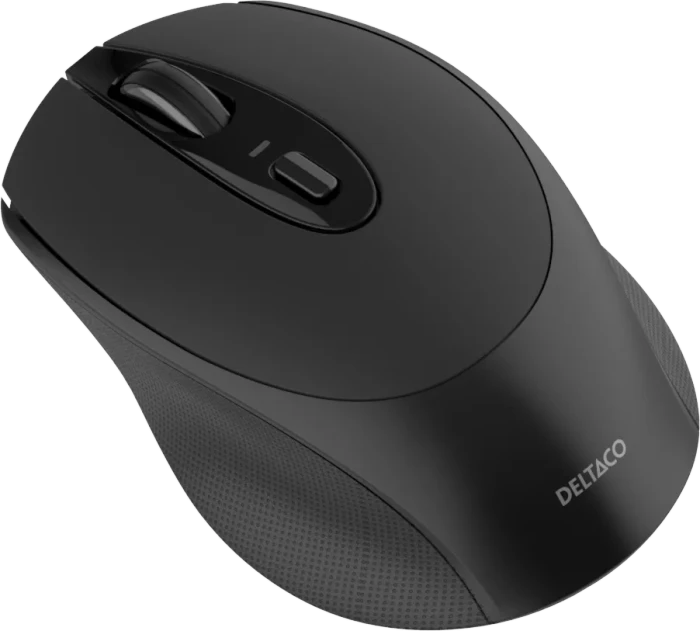 Deltaco Wireless Silent Mouse schwarz, USB