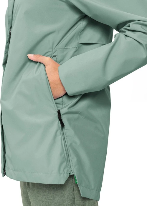 Vaude Mineo II 2L Funktionsjacke dusty fern (Damen)