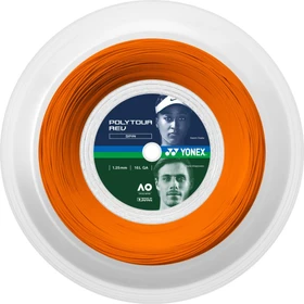 Yonex PolyTour Rev 125 bright orange, 200m
