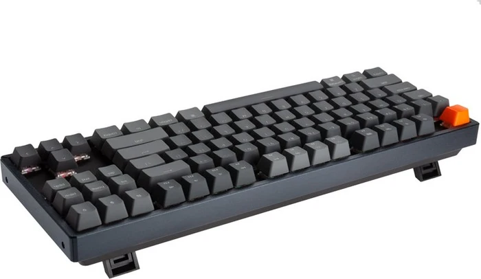 Keychron K8, 80% TKL, LEDs RGB, schwarz, Gateron BROWN, USB/Bluetooth, DE