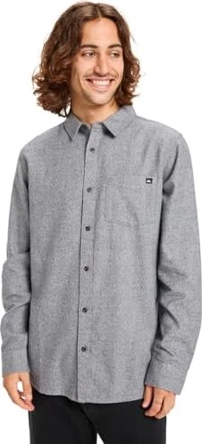 Quiksilver Motherfly Heather Hemd langarm india ink (Herren)