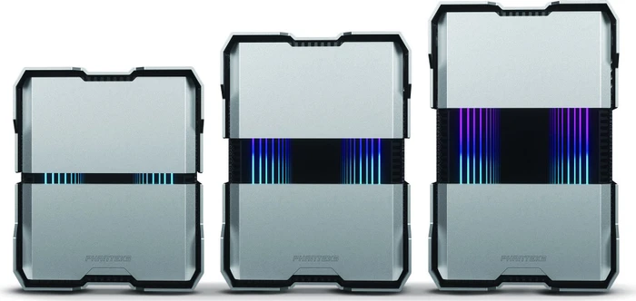 Phanteks Evolv Shift XT, silber, Mini-ITX