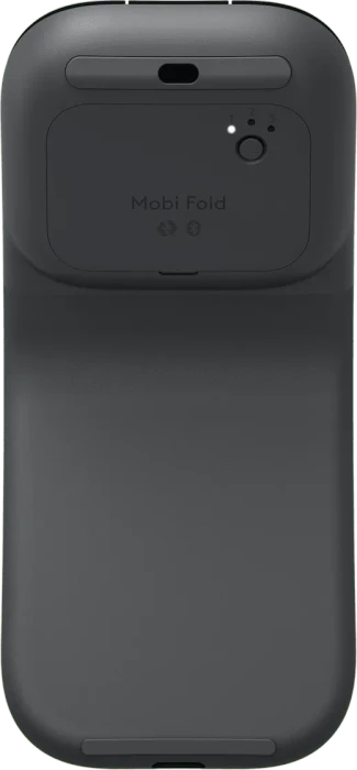 Logitech Mobi Fold Ultra-portable Wireless Mouse Graphite, dunkelgrau, Logi Bolt, USB/Bluetooth