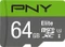 PNY Elite R85 64GB Kit, UHS-I U1, Class 10 Vorschaubild