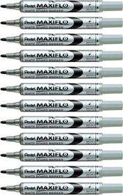 Pentel Maxiflo MWL5S-A schwarz, 12er-Pack