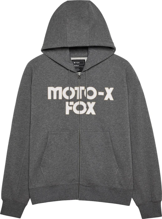 Fox Racing Moto-X Oversized Zip Hoodie heather graphite grey (Herren)