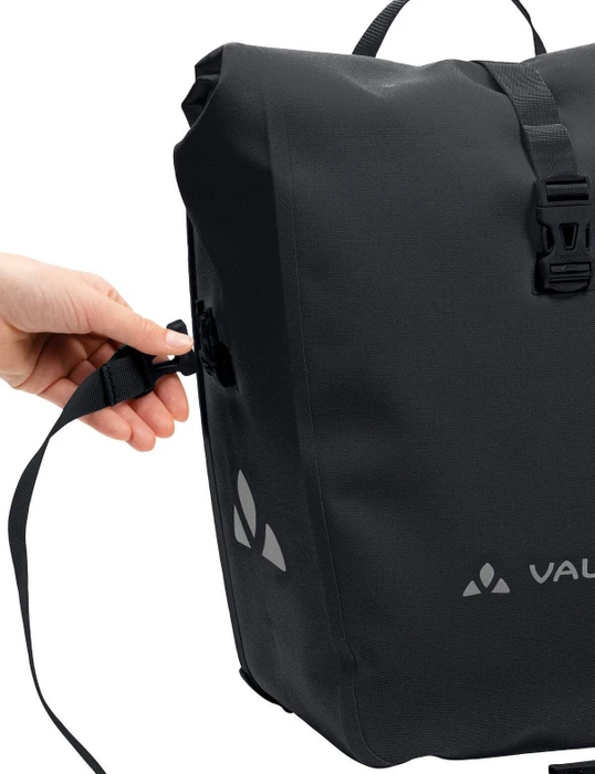 Vaude Aqua Back Deluxe Doppeltasche Gepäcktasche phantom black