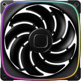 Geometric Future Squama 2503R-14W, reverse, schwarz, 140mm