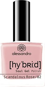 Alessandro Hybrid Soul Gel Nagellack 717 scandalous rose, 8ml