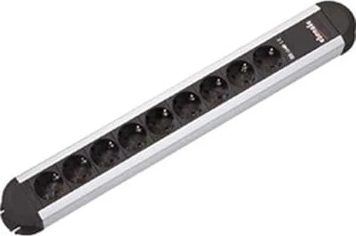 Bachmann Primo, 9-fach, 1.7m, schwarz/silber
