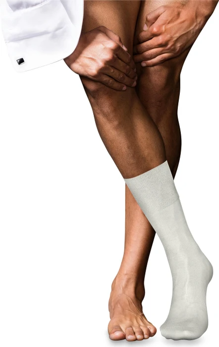Falke No. 4 Pure Silk Socken off-white (Herren)