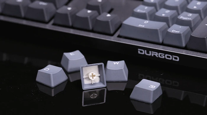 Durgod Taurus K320, Space gray, MX RED, USB, US