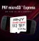 PNY microSD Express R890/W810 512GB, UHS-I U3, A1, Class 10, SD Express EX I Vorschaubild