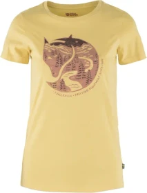 Fjällräven Arctic Fox T-Shirt kurzarm mais yellow (Damen)