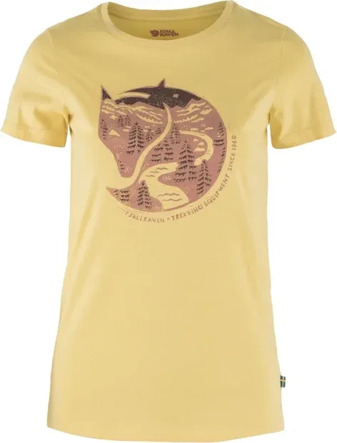 Fjällräven Arctic Fox T-Shirt kurzarm mais yellow (Damen)