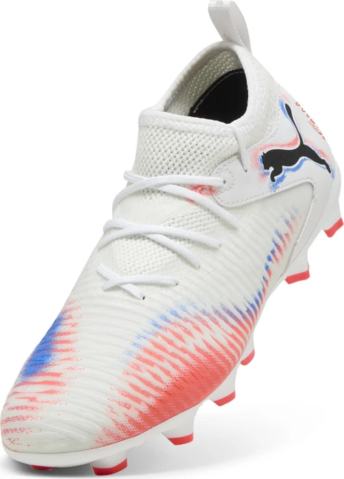 Puma Future 8 Match FG/AG puma white/puma black/glowing red (Junior)