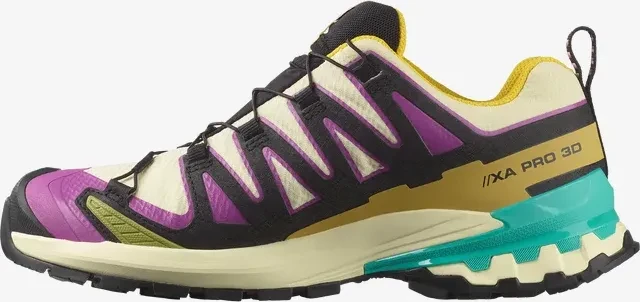Salomon XA Pro 3D V9 GTX transparent yellow/black/waterfall (Damen)