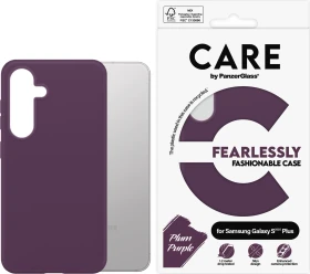 PanzerGlass Care Fashionable Case für Samsung Galaxy S25+ Plum Purple