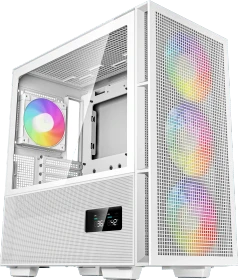 DeepCool CH560 Digital WH, weiß, Glasfenster (R-CH560-WHAPE4D-G-1)
