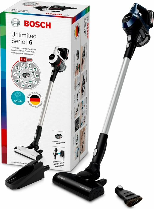 Bosch Serie 6 BBS611PCK Unlimited Akku-Handstaubsauger