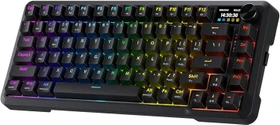 Redragon Behemoth K724 Pro Wireless, schwarz, LEDs RGB, Mint Mambo, USB/Bluetooth, US