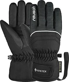 Reusch Teddy Gore-Tex Skihandschuhe black/black melange (Junior)