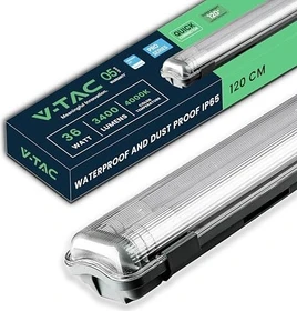 V-Tac VT-12023 Feuchtraumleuchte 36W/834 120cm grau