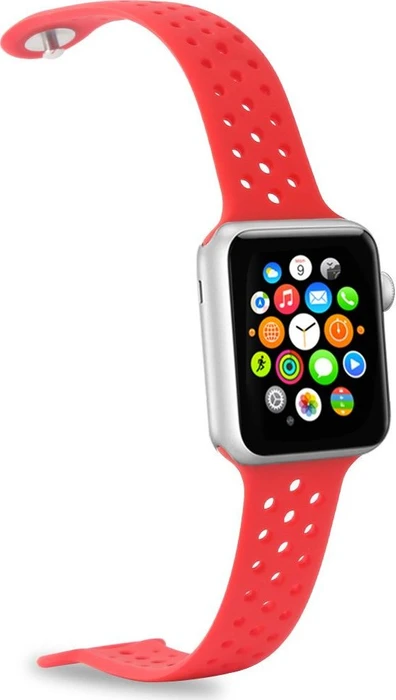 Celly Watchband Feeling für Apple Watch 42mm/44mm rot
