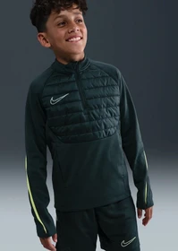 Nike Therma-FIT Academy Fußball Pullover seaweed/limelight (Junior)