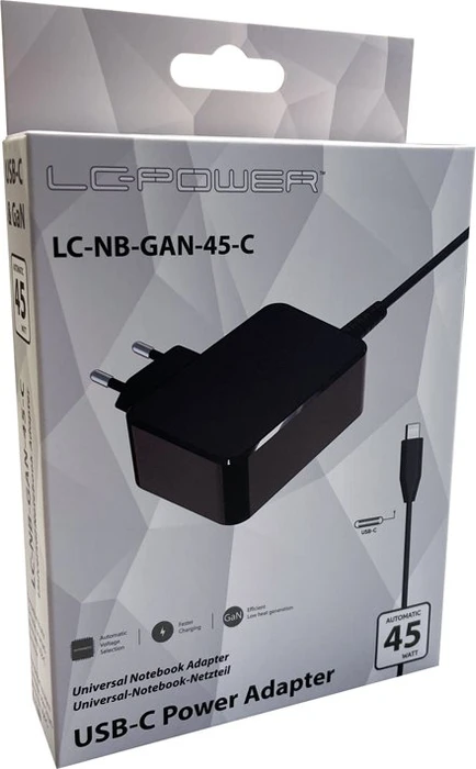 LC-Power LC-NB-GAN-45-C, USB-C-Ladekabel