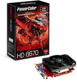 PowerColor Radeon HD 6670, 2GB DDR3, VGA, DVI, HDMI