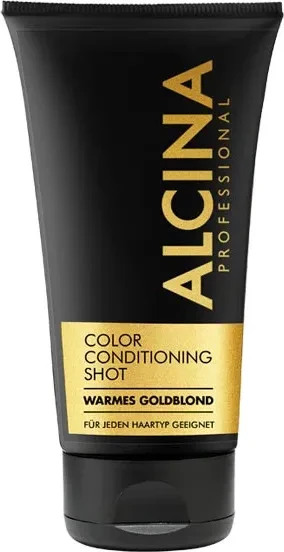 Alcina Color Conditioning Shot Warmes Goldblond Haarspülung, 150ml