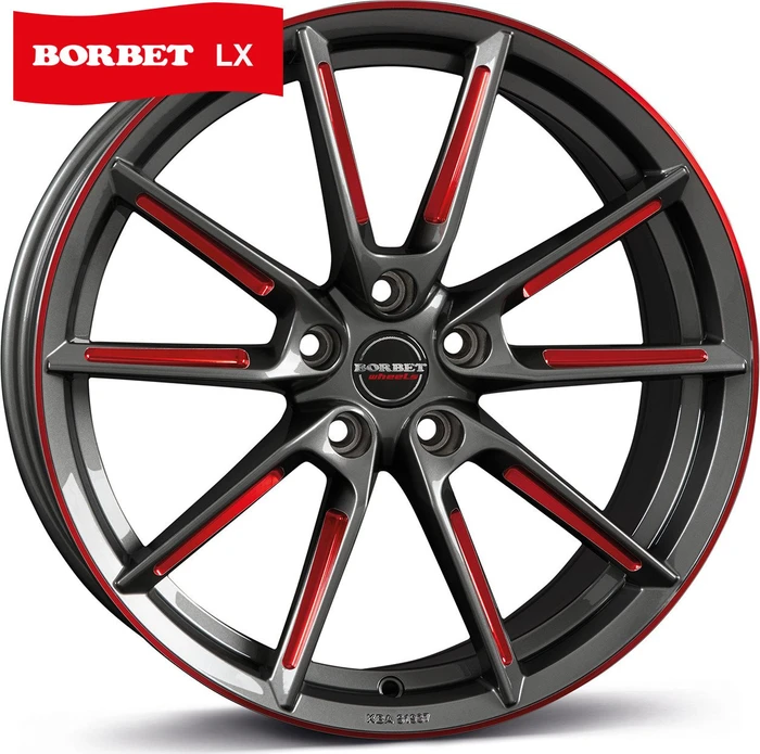 Borbet LX 8.0x18 5/112 ET44 (verschiedene Farben)