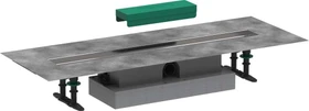 Hansgrohe RainDrain uBox universal Grundkörper Komplett-Set, Kunststoff/edelstahl