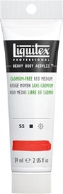 Liquitex Professional Heavy Body Acrylic cadmium-free red medium, 59ml