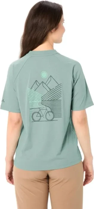 Vaude Cyclist Funktionsshirt kurzarm dusty fern (Damen)