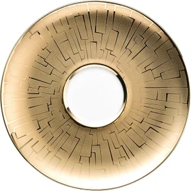 Rosenthal studio-line TAC Gropius Skin Gold Tee-/Kombi-Untertasse 16cm