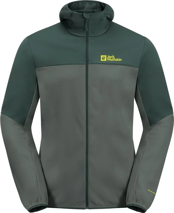 Jack Wolfskin Feldberg Hoody Funktionsjacke slate green (Herren)