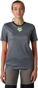 Fox Racing Defend Race Space Trikot kurzarm pewter (Damen)