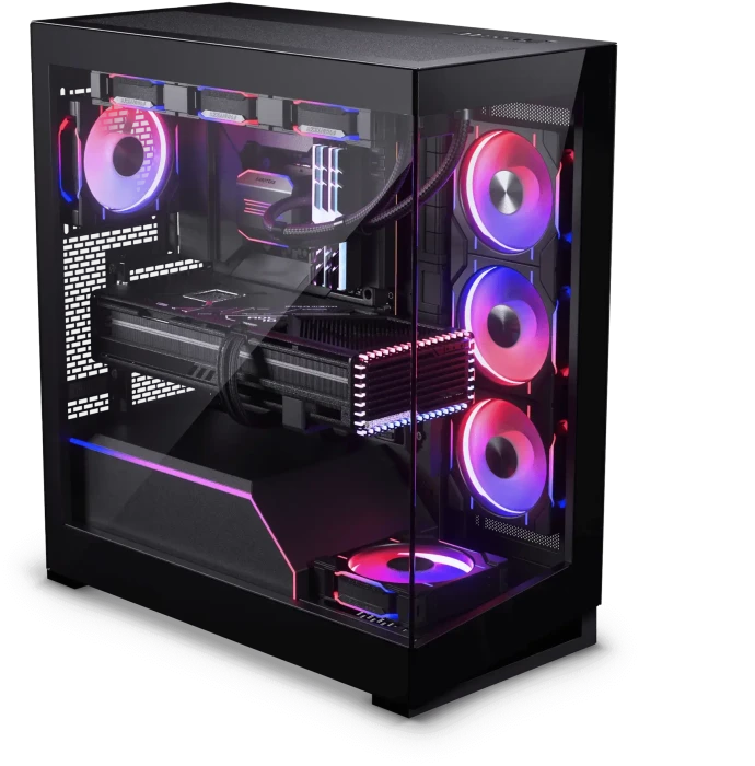 Phanteks NV5 MKII Satin Black, Glasfenster