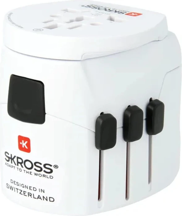 Skross World Travel Adapter Pro Light USB (2xA) - World, 2x USB-A