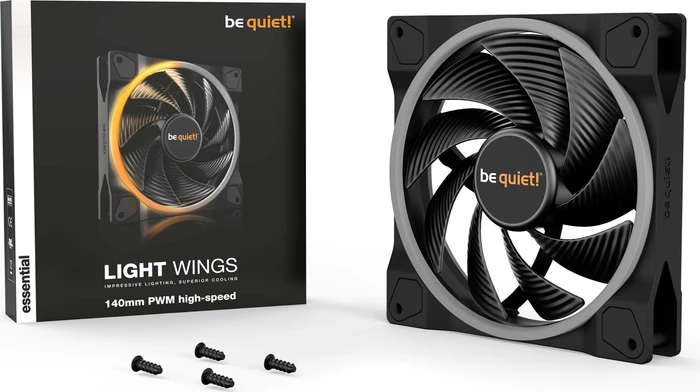 be quiet! Light Wings PWM High-Speed, 140mm