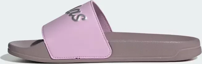adidas Shower Adilette preloved fig/silver metallic/bliss lilac (Damen)