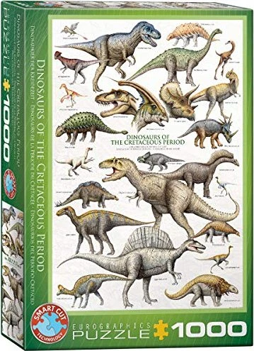 Eurographics Dinosaurs of the Cretaceous Period