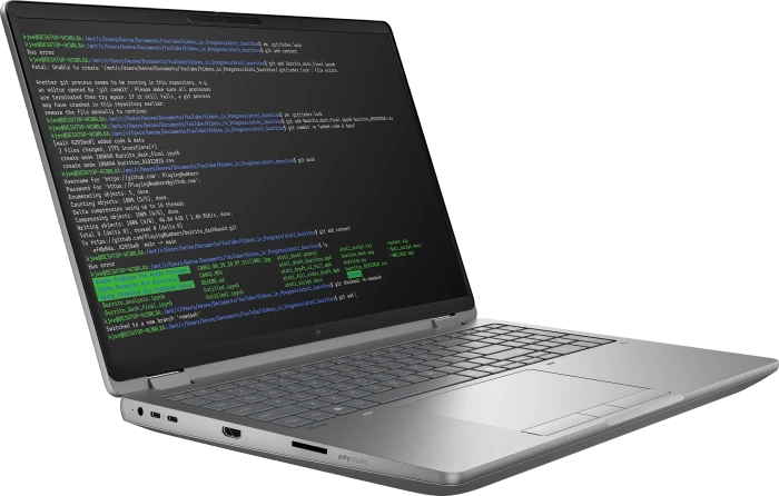 HP ZBook Fury 16 G1i, Core Ultra 7 265H, 32GB RAM, 1TB SSD, RTX PRO 1000 Blackwell, DE